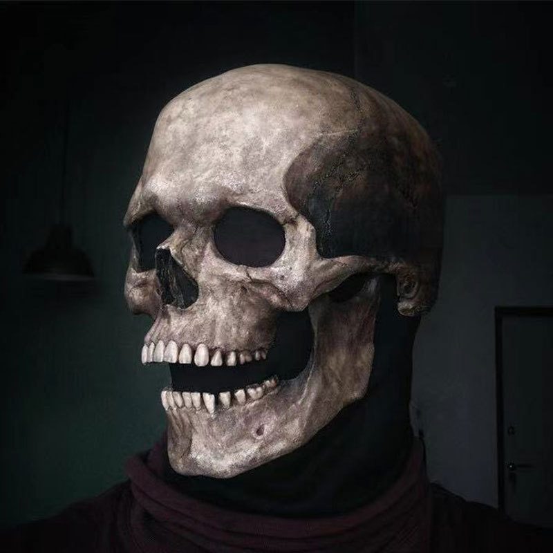 2023 Halloween Full Head Skull Mask Osobnosť Sviatočná Hororová Dekoračná Maska