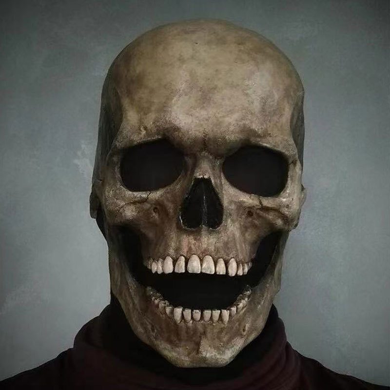 2023 Halloween Full Head Skull Mask Osobnosť Sviatočná Hororová Dekoračná Maska