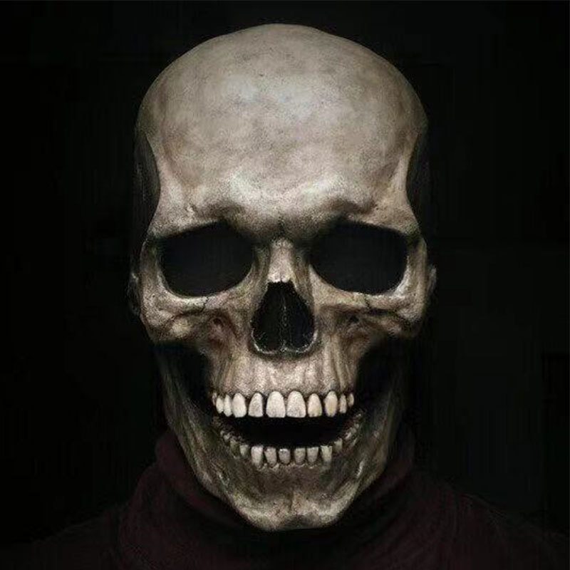 2023 Halloween Full Head Skull Mask Osobnosť Sviatočná Hororová Dekoračná Maska