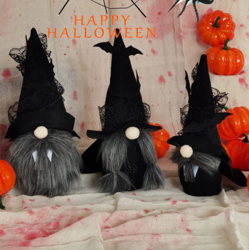 Cado Halloweenske Ozdoby Trpasličí Bábika Bez Tváre Rozloženie Výzdoby Scény Halloween Produkty
