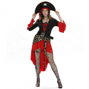 Dámsky Halloweensky Sexy Kostým Piráta Cosplay Uniforma Na Hranie Rolí