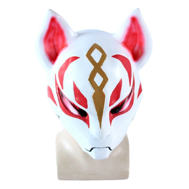 Fox Drift Mask Fortnite Helmet Face Fox Halloween Kostýmové Doplnky