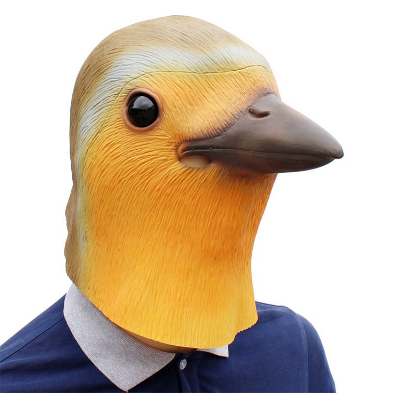 Halloweenský Karnevalový Cosplay Zvieracia Maska Robin Bird Pokrývka Hlavy Mask