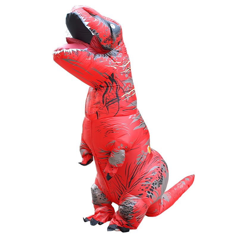 Hot T Rex Nafukovací Kostým Dinosaur Party Cosplay Kostýmy Efektný Maskot Anime Halloween Pre Dospelé Deti Dino Cartoon