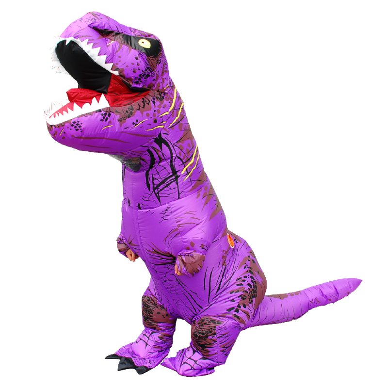 Hot T Rex Nafukovací Kostým Dinosaur Party Cosplay Kostýmy Efektný Maskot Anime Halloween Pre Dospelé Deti Dino Cartoon