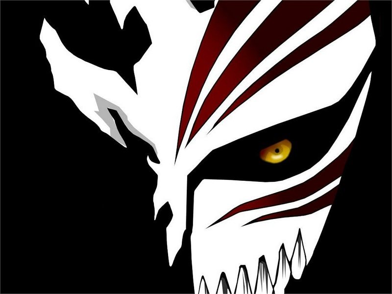 Japonská Anime Bleach Kurosaki Ichigo Cartoon Cosplay Maska