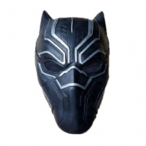 Javiskové Rekvizity Superhrdinského Cosplay S Latexovou Maskou Čierneho Pantera