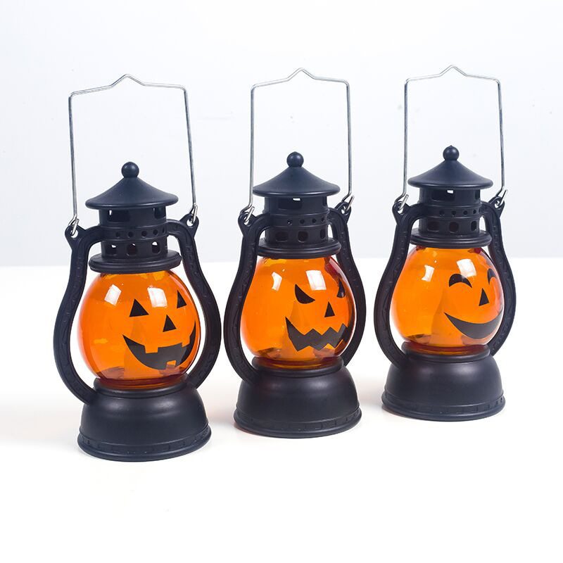 Kreatívne Halloweenske Dekorácie Tekvicové Malé Lampáše Atmosféra Ozdoby Na Párty A Bary