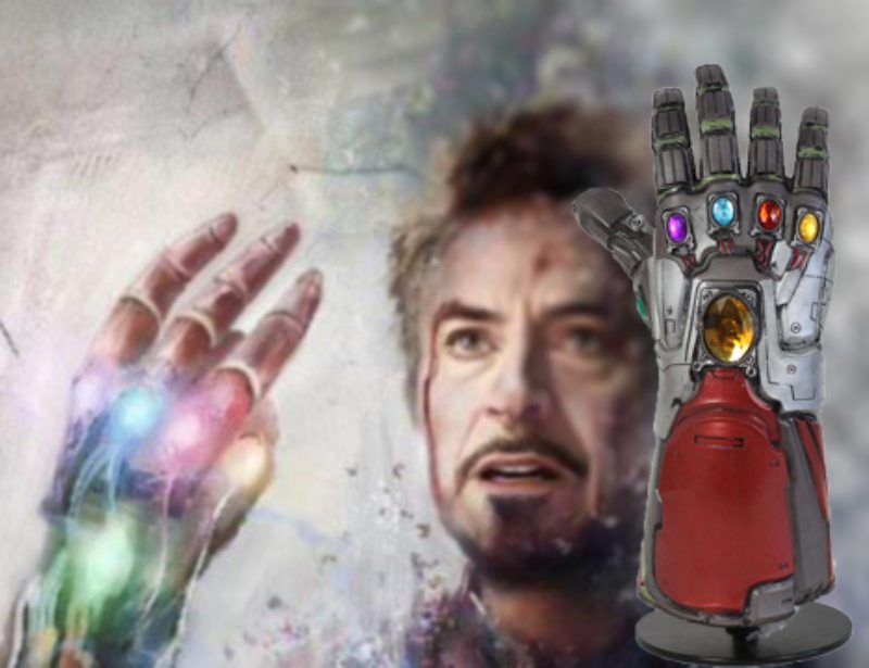 Legendy Iron Man Tony Stark Infinity Gauntlet Rukavice Film Prop