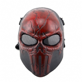 Punisher Scary Skull Mask Ochranná Maska Na Uši Real Man Field Protection