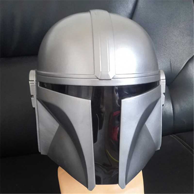 Star Wars Mandalorian Helma Pvc Maska Halloween Cosplay Makeup Kostýmové Rekvizity