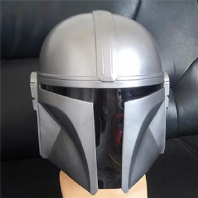 Star Wars Mandalorian Helma Pvc Maska Halloween Cosplay Makeup Kostýmové Rekvizity