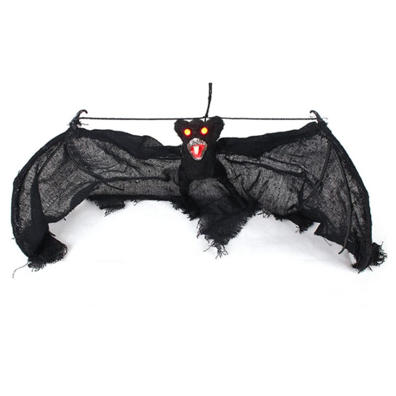 Svetelný Pavúk Ghost String Hračka Pre Halloweensku Zábavu Simulovaný Halloweensky Netopierový Reťazec Dekoratívna Simulačná Drobnosť