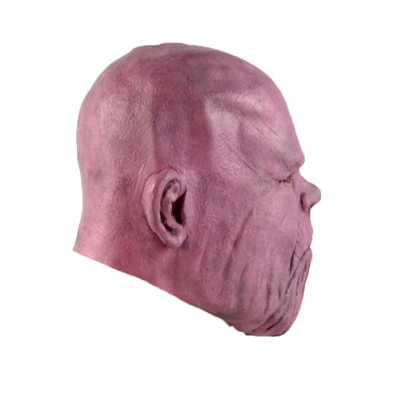 Thanos Latex Mask Stage Performance Hood Cosplay Tool Superhrdina