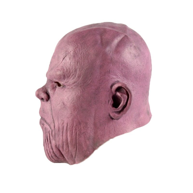 Thanos Latex Mask Stage Performance Hood Cosplay Tool Superhrdina