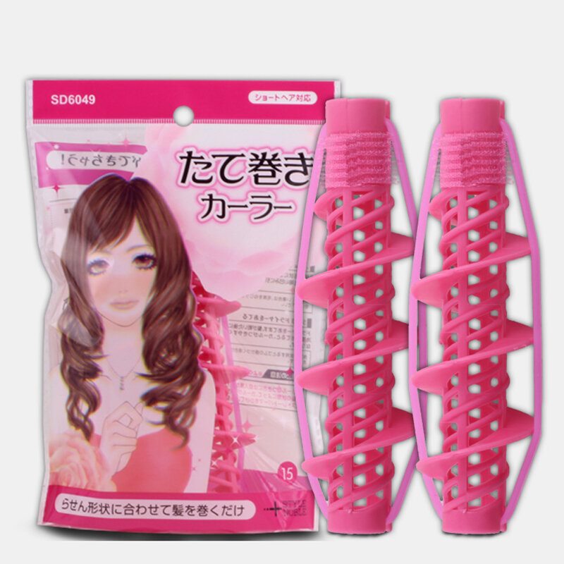 2ks Pomôcky Na Úpravu Vlasov Starostlivosť O Vlasy Natural Big Wave Curls Rollers Curlers Curling Styling Tool Pre Dievčatá Dámska Špirálová Kulma