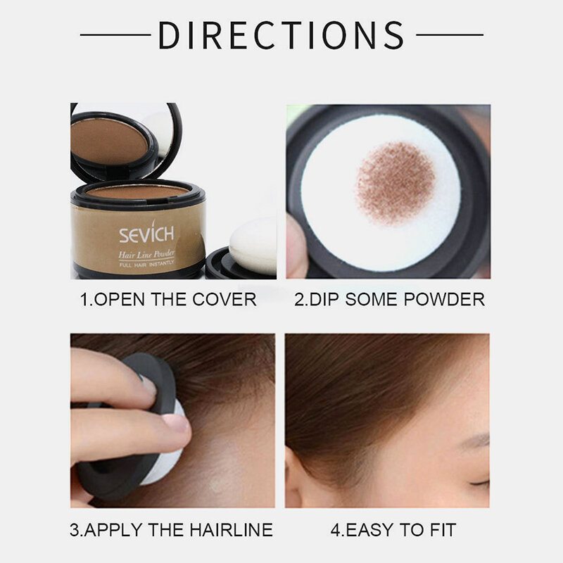 8 Farieb Hair Shadow Powder Vlasová Línia Modified Repair Makeup Beauty Natural Concealer