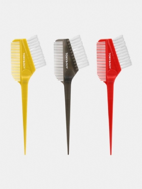 Dvojité Použitie Dye Hair Comb Salon Barber Dye Brush Kadernícke Nástroje