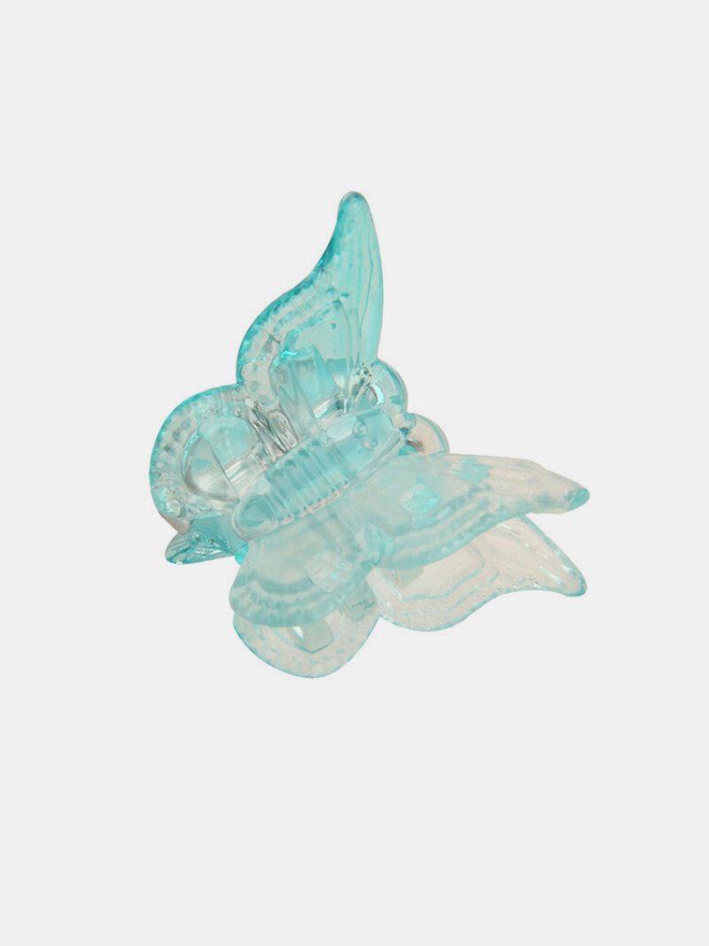 Jassy 12pcs Dámsky Plastový Kreslený Mini Motýľ S Farebným Prechodom Vrkoč Diy Dekorácia Ofina Spona Do Vlasov