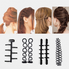 Lady French Home Use Hair Cop Tool Twist Braider Prenosný Diy Kadernícky Stylingový Nástroj