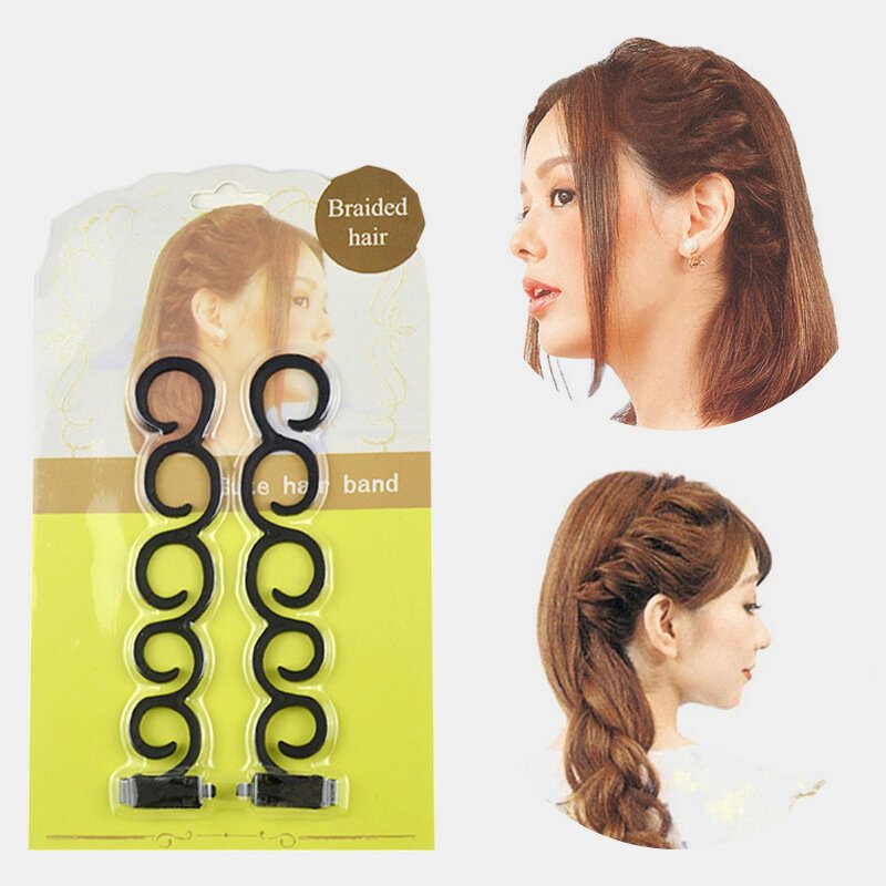 Lady French Home Use Hair Cop Tool Twist Braider Prenosný Diy Kadernícky Stylingový Nástroj