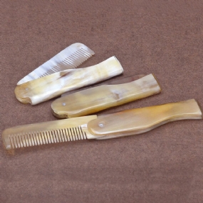 Oxhorn Comb Skladacia Kefa Na Vlasy Jemná Masáž Zubov Antistatická Prenosná Darčeková Cestovka