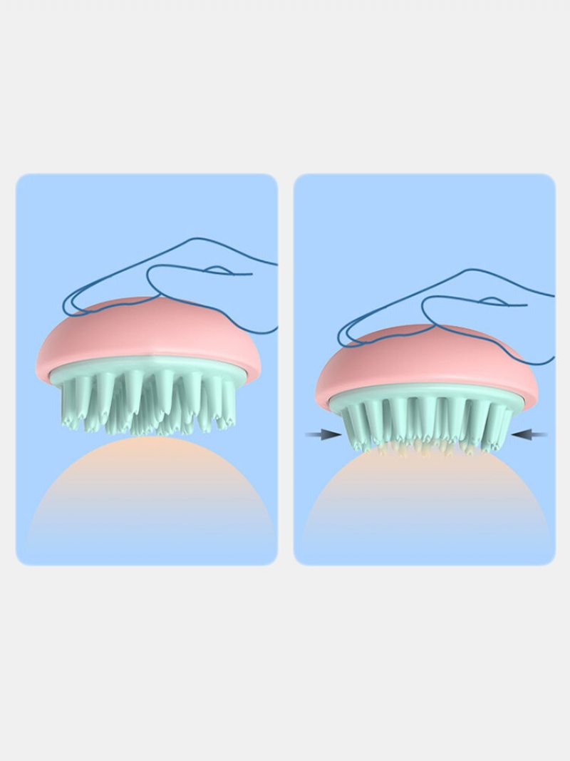 Ručná Mini Kefka Na Masáž Pokožky Hlavy Odnímateľné Hrebene Na Meridiánovej