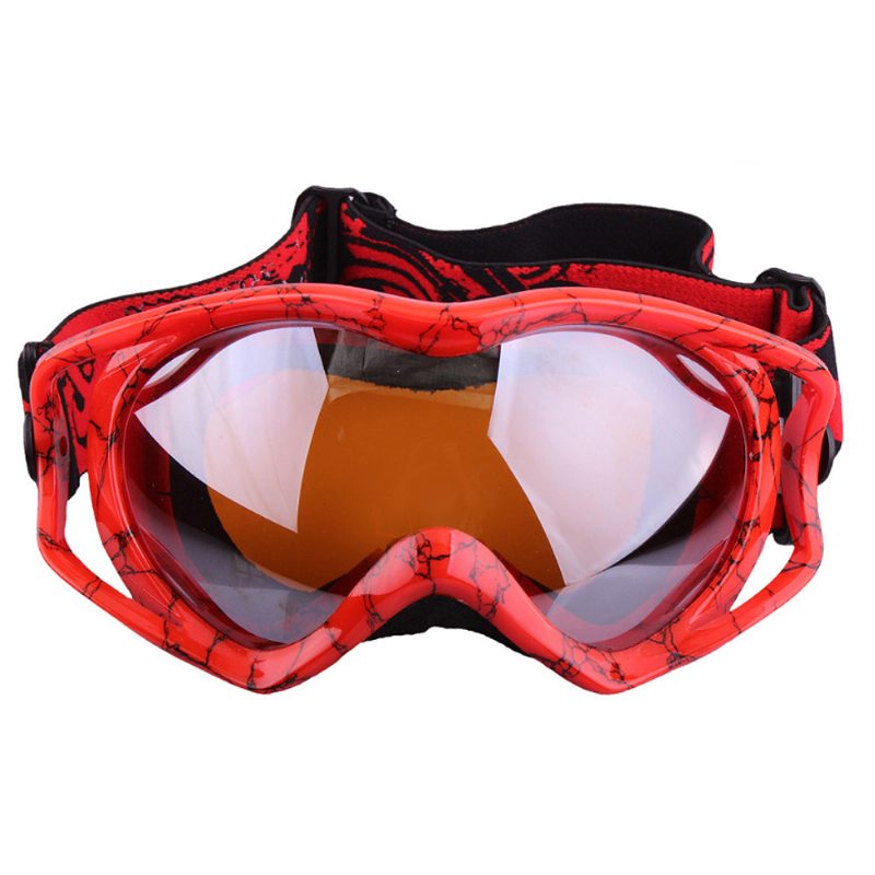 Štýlové Lyžiarske Okuliare S Dvojitým Zorníkom Pc Lens Proti Vetru Ochrana Očí Zahmlievaniu Snowboardové