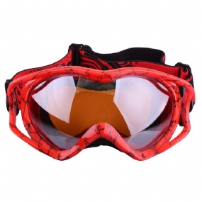 Štýlové Lyžiarske Okuliare S Dvojitým Zorníkom Pc Lens Proti Vetru Ochrana Očí Zahmlievaniu Snowboardové