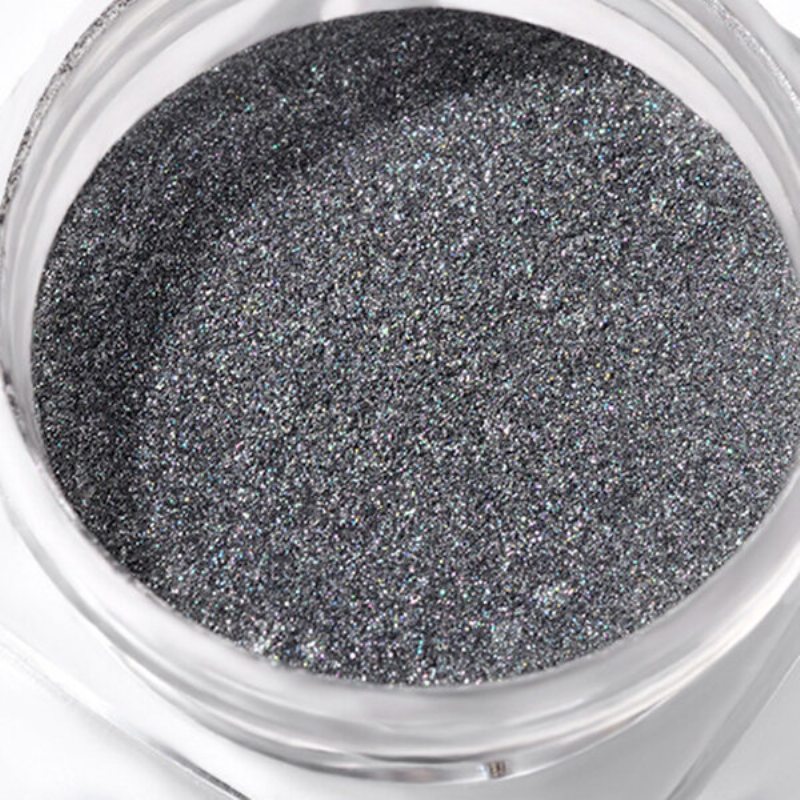 1g Magic Mirror Black Nail Glitter Powder Hladké Nechty Umenie Chróm Pigment Dust Manikúra Diy Decorati