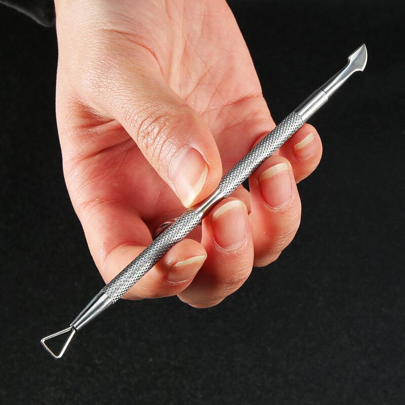Double Head Nail Remove Stick Nerezový Nástroj Na Odstránenie Gélového Laku Na Nechty Pro Manicure Tool