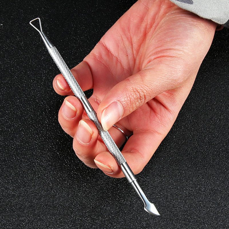 Double Head Nail Remove Stick Nerezový Nástroj Na Odstránenie Gélového Laku Na Nechty Pro Manicure Tool