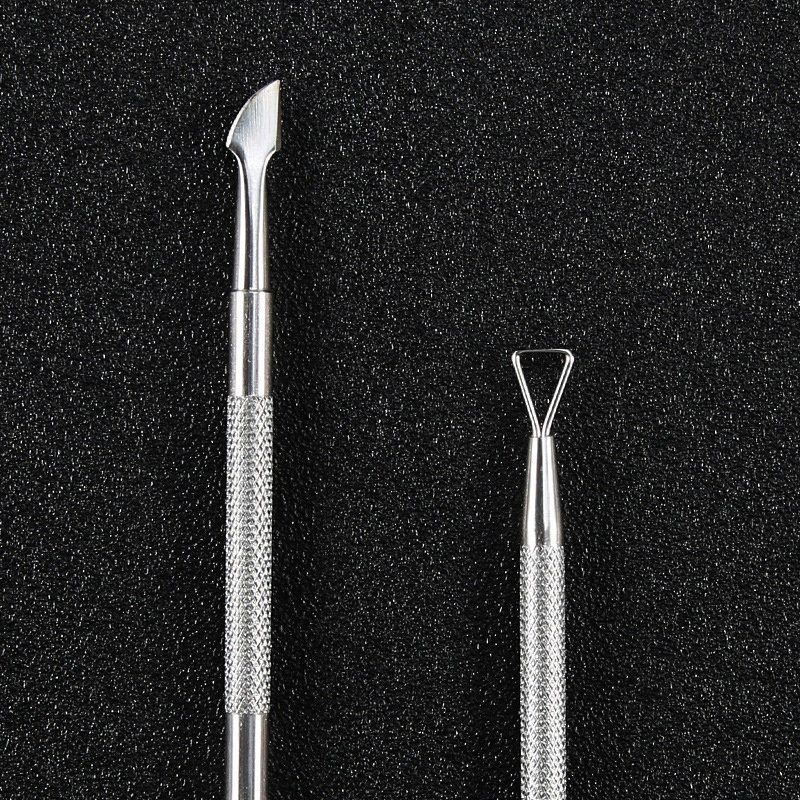 Double Head Nail Remove Stick Nerezový Nástroj Na Odstránenie Gélového Laku Na Nechty Pro Manicure Tool