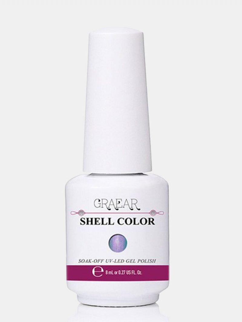 Gél Lak Na Nechty Shell Glow 8ml Namáčací Uv Gél Need Uv Led Lamp Gél Lak Na Nail Art