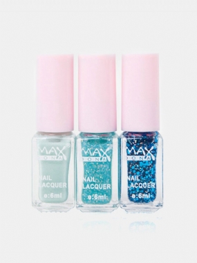 Maxdona 3 Colors/set Lak Na Nechty Gradient Color Cocktail Magic Nails Gel