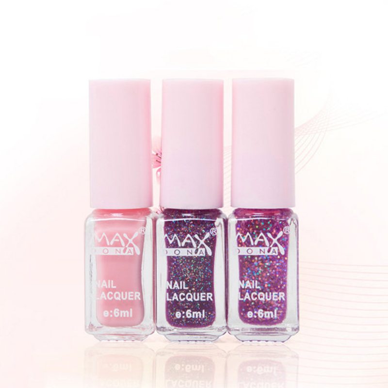 Maxdona 3 Colors/set Lak Na Nechty Gradient Color Cocktail Magic Nails Gel