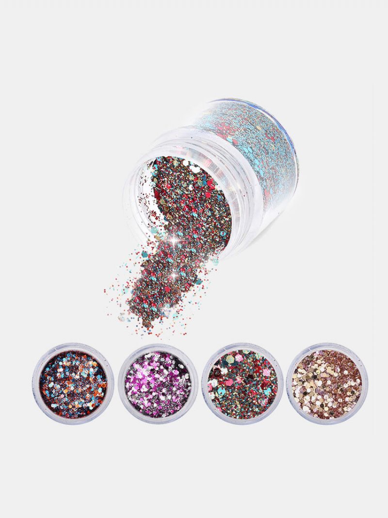 Nail Art Glitter Dust Powder Flitre Tipy Dekorácia 3d Manikúry