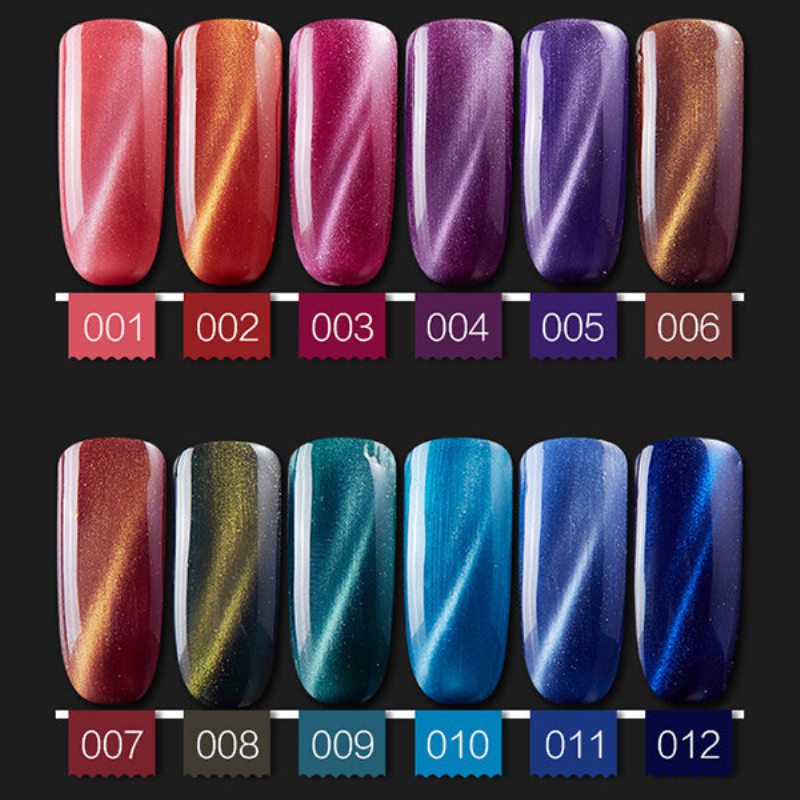 Sioux 8ml Cat Eyes Magnetic Effect Gel Polish Uv Led Nail Art Lak