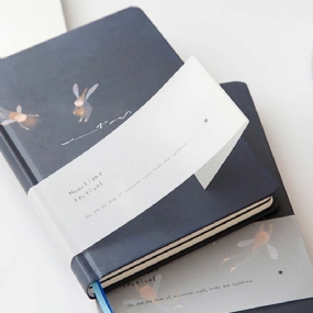 Krásny Notebook Elf S Pevnou Väzbou Roztomilý Mriežkový Kreatívny Retro S Jednoduchým Dizajnom Pásového Tesnenia