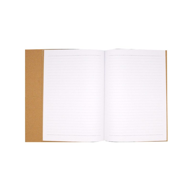 Simple Kraft Cover Cvičebnica Pre Študentov Čmáranica Nenatieraný Bezdrevný Papier 40 A 60 Strán A5 A B5 Notebook
