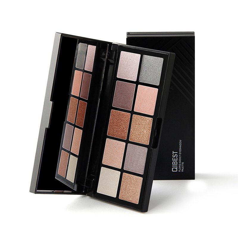 10 Farieb Smoky Eye Shadow Palette Trblietavé Farby Paleta Očných Tieňov S Dlhou Životnosťou