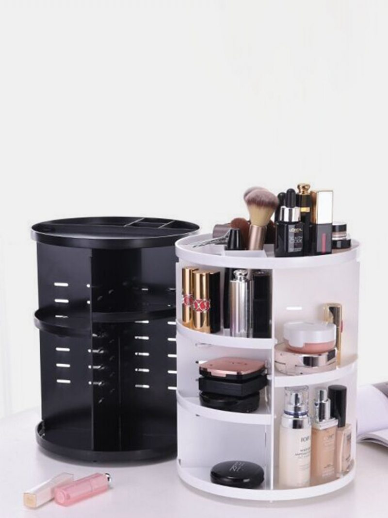 360 Otočný Organizér Na Make-up Odnímateľný Multifunkčný Kozmetický Úložný Box