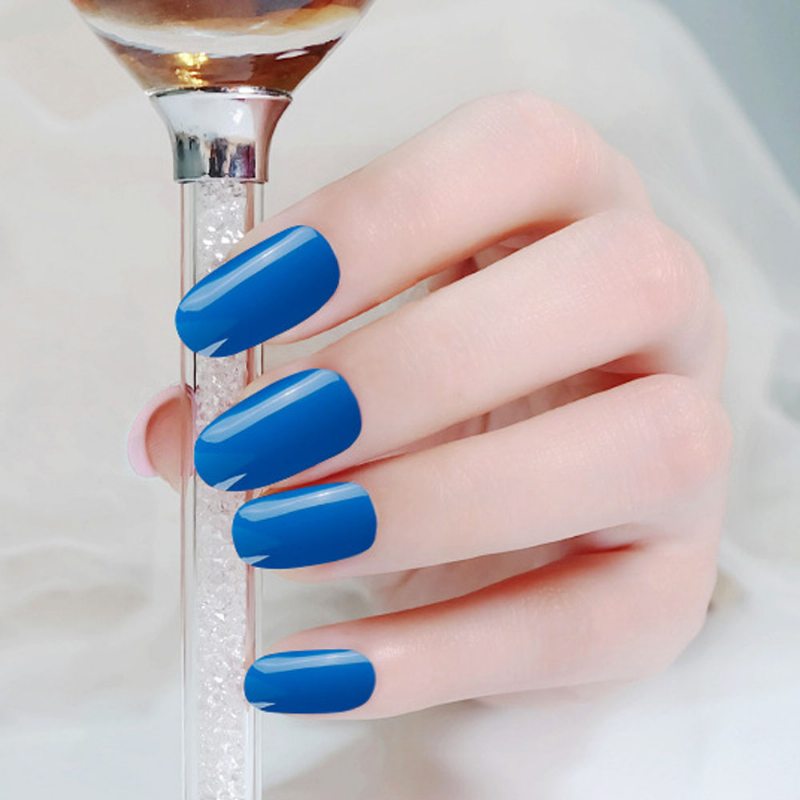 3ks Tiffany Blue Series Lepidlo Na Laky Na Nechty Pre Krásu Nechtov Ekologické A Odnímateľné Na Starostlivosť O