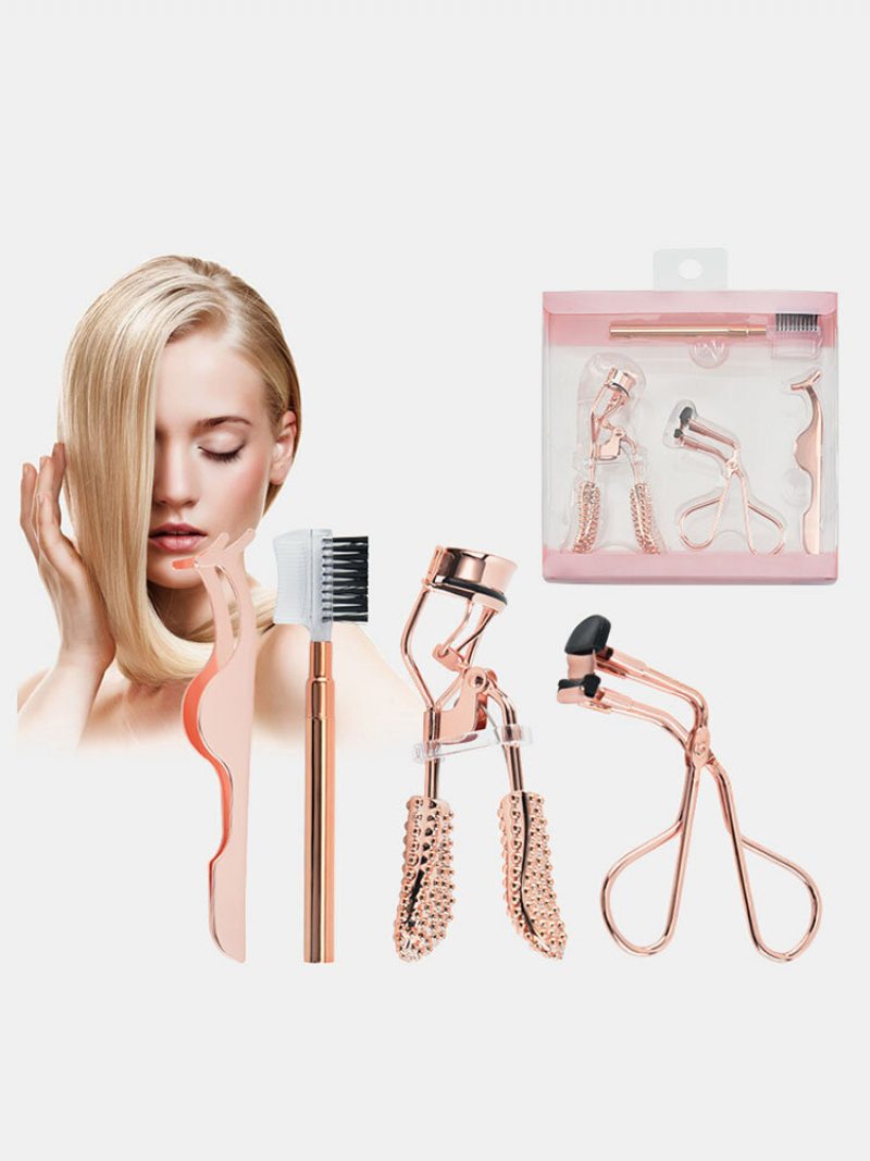 4 Ks Sada Na Zastrihávanie Obočia Beaubrow Comb Eyelash Curler Beauty Tool