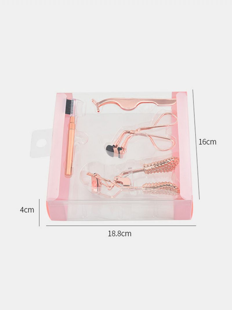 4 Ks Sada Na Zastrihávanie Obočia Beaubrow Comb Eyelash Curler Beauty Tool