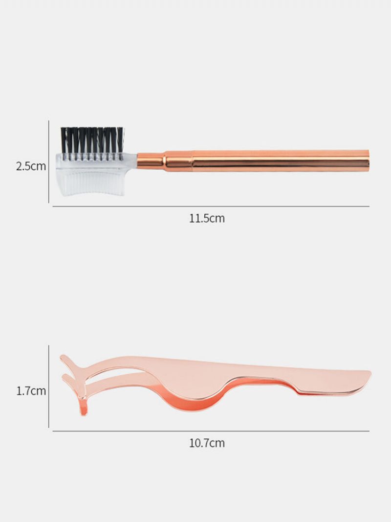 4 Ks Sada Na Zastrihávanie Obočia Beaubrow Comb Eyelash Curler Beauty Tool