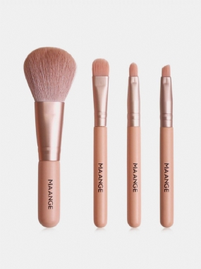 4ks/súprava Mini Štetca Na Make-up Súprava Na Očné Tiene Štetec Na Pery Na Obočie Na Lícenku Na Beauty Tool