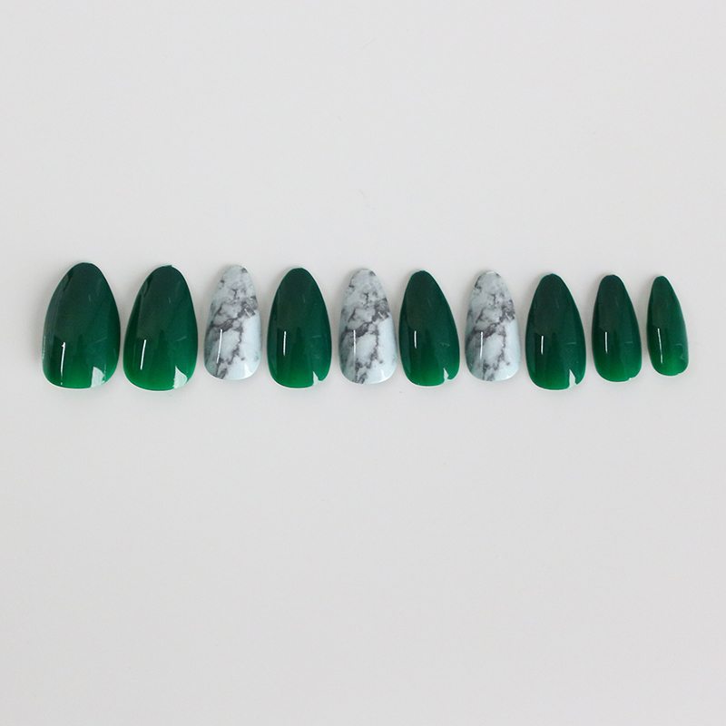 5 Balení Akrylového Manikúrového Gélu False Nail Tips Artificial Nails Art