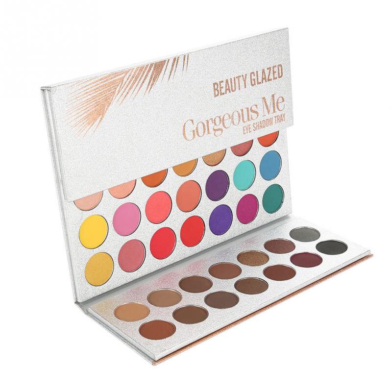 63colors Pro Paleta Očných Tieňov Dymové Matné Očné Tiene S Dlhotrvajúcim Trblietavým Zvýrazňovačom Bronzer