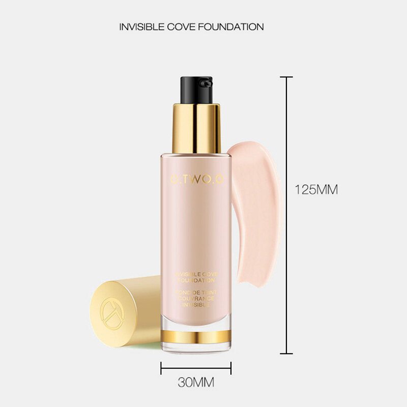 8 Farieb Liquid Foundation Full Coverage Concealer Whitening Moisturizer Waterproof Face Makeup